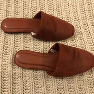 Size 8 Slip-on Burgundy Shoes, excellent condition, smoke free/pet free home